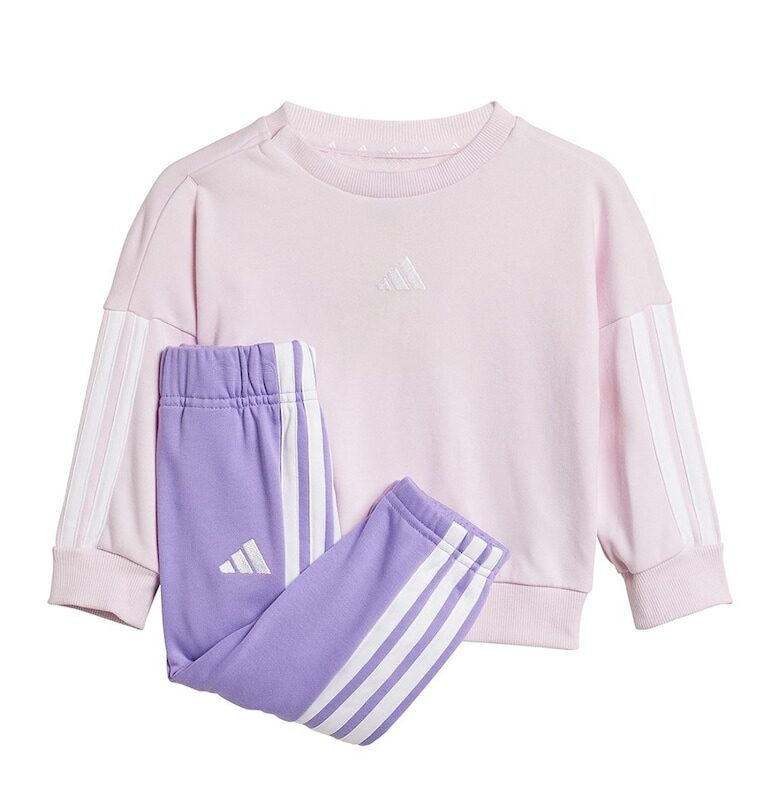 Спортен екип с памук с овално деколте adidas Sportswear