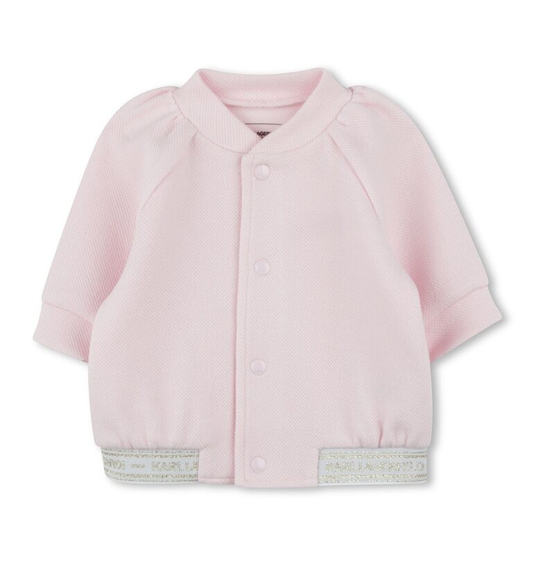 Спортен екип с фигурален принт KARL LAGERFELD KIDS