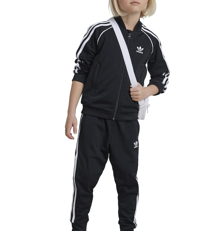 Спортен екип с цип и бродирано лого adidas Originals