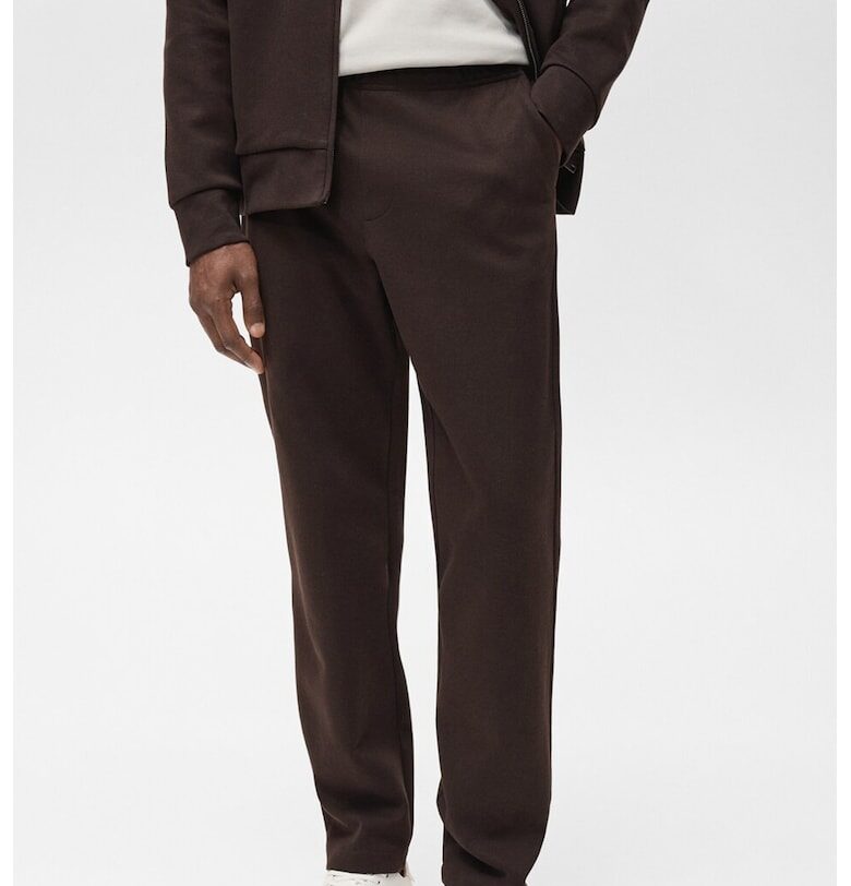 Спортен панталон Essentials с връзка Mango