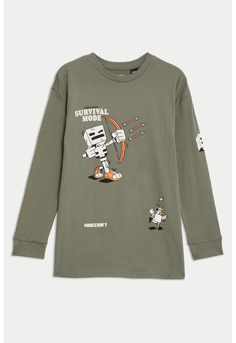 Спортен панталон с графика Marks  Spencer