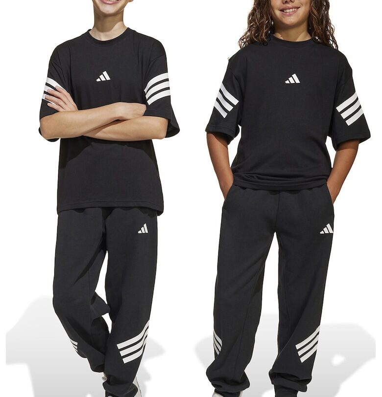 Спортен панталон с лого и връзка adidas Sportswear