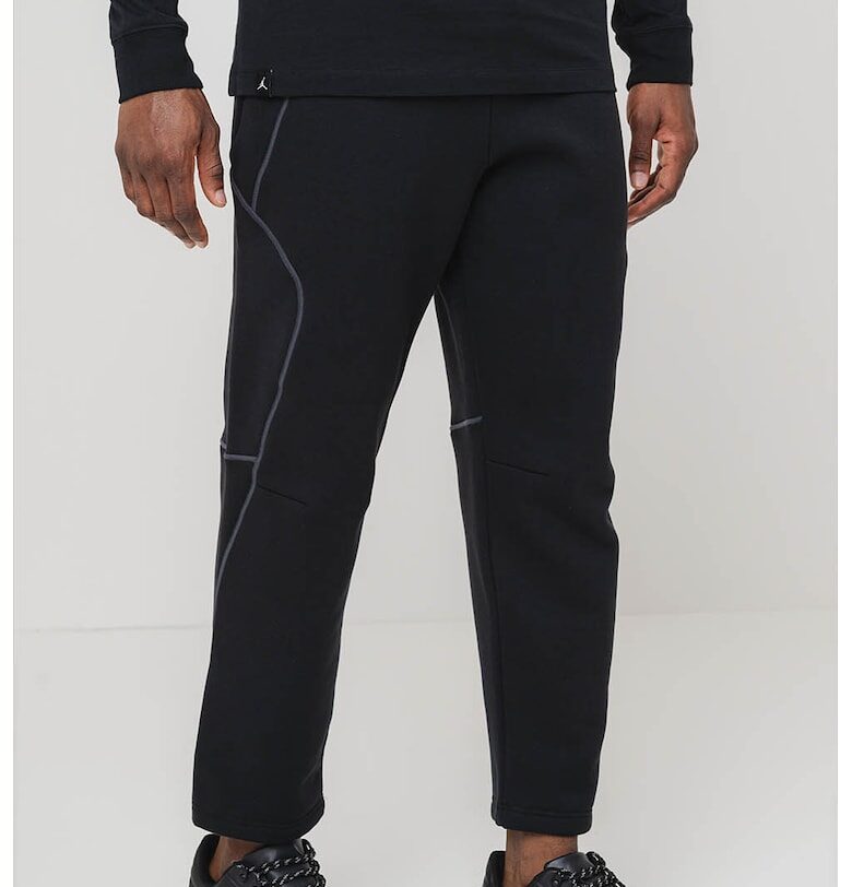 Спортен панталон с памук и връзки Nike