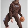 Спортен панталон с памук и принт Puma