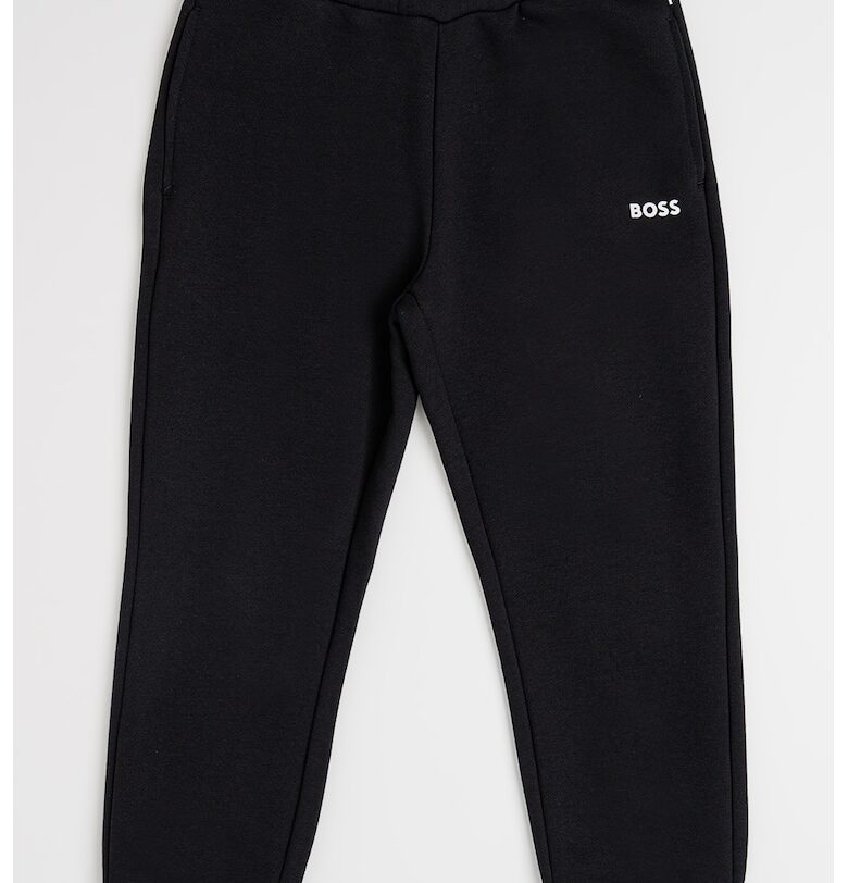 Спортен панталон с памук с лого BOSS Kidswear