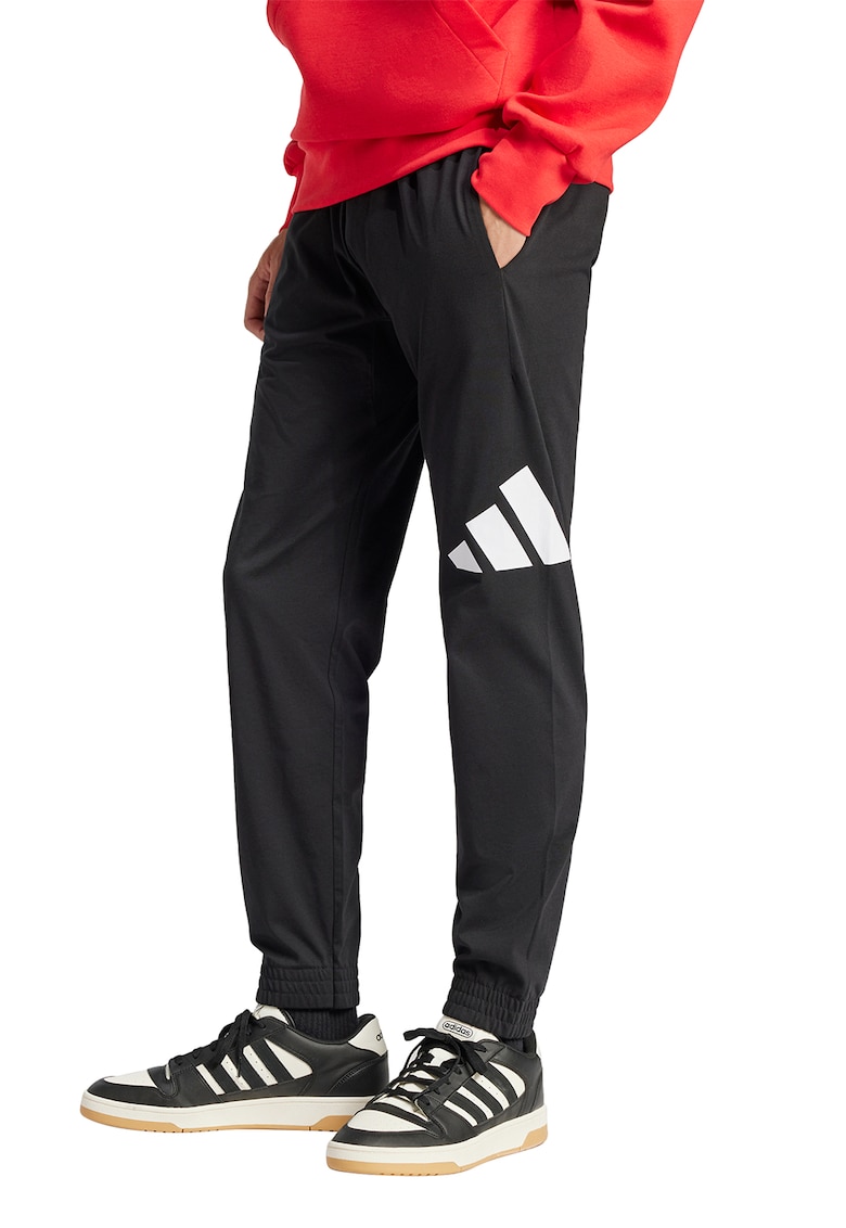 Спортен панталон с памук с лого adidas Sportswear