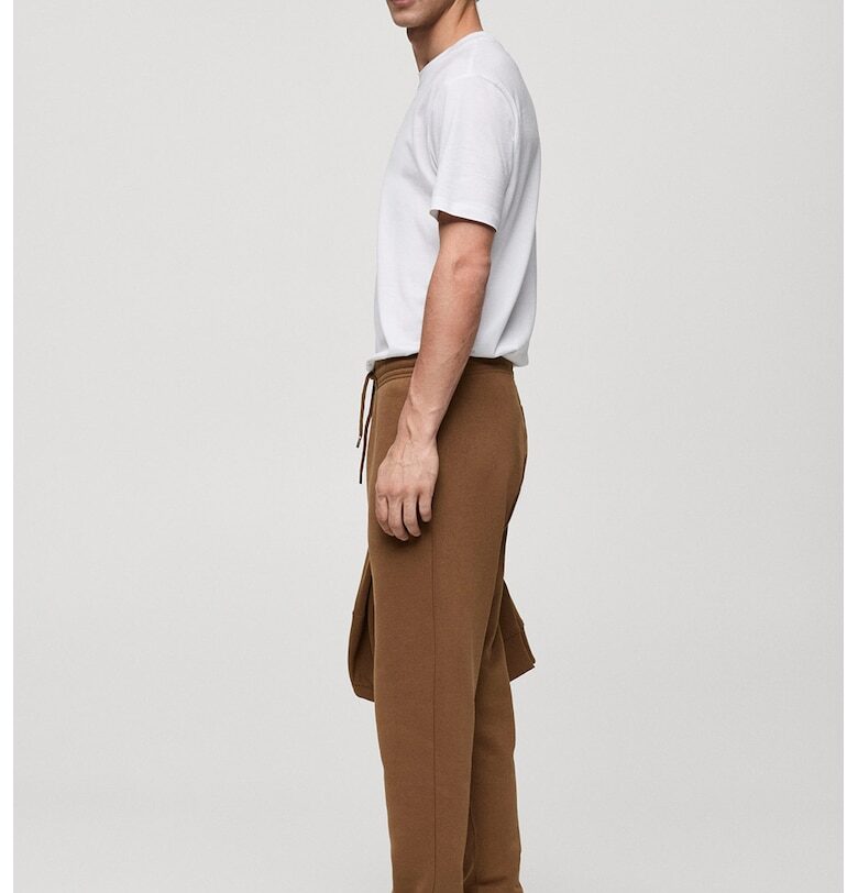 Спортен панталон с регулируема талия Mango