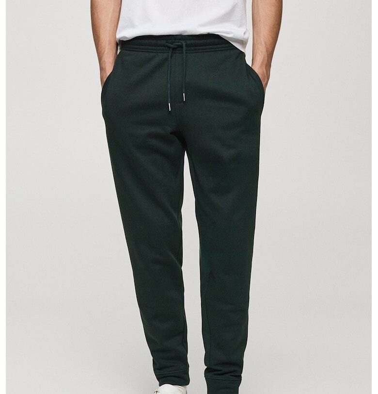 Спортен панталон с регулируема талия Mango