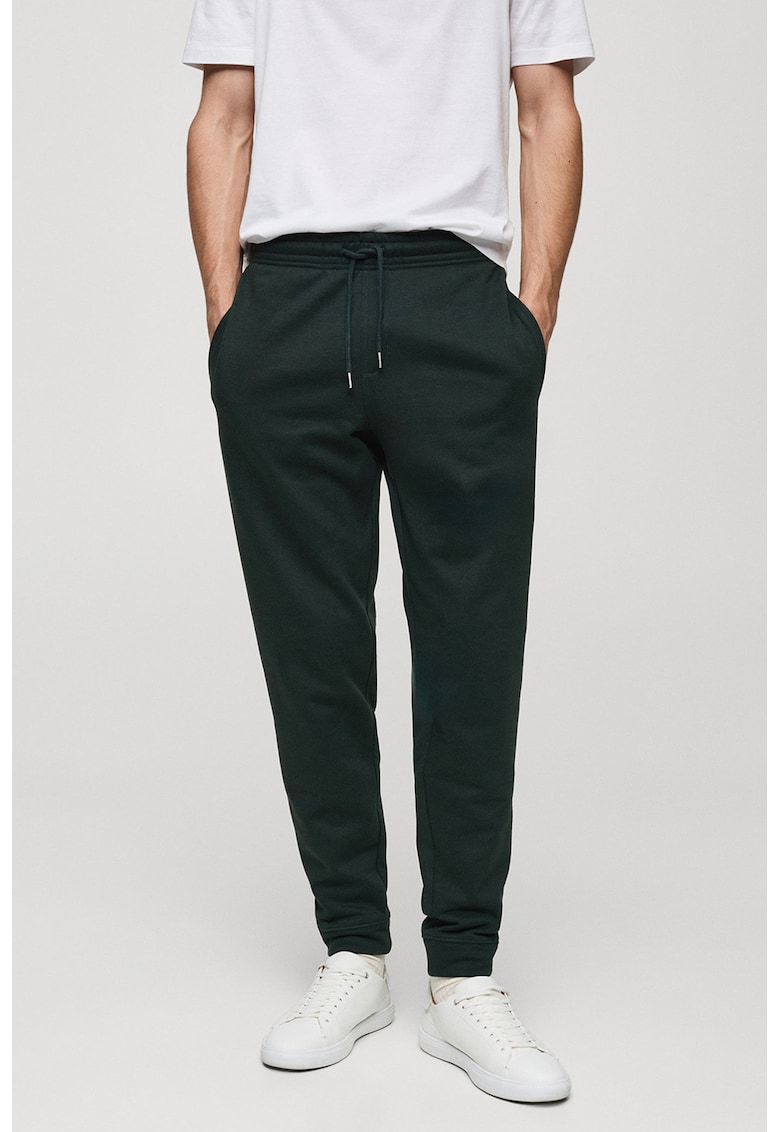 Спортен панталон с регулируема талия Mango