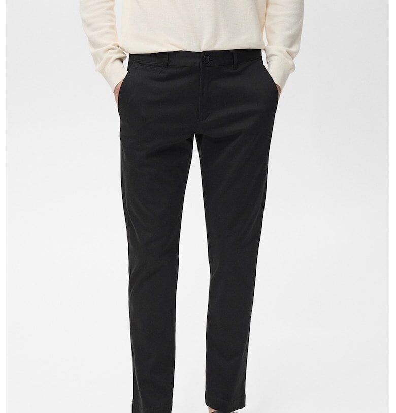 Стандартен панталон с памук Mango