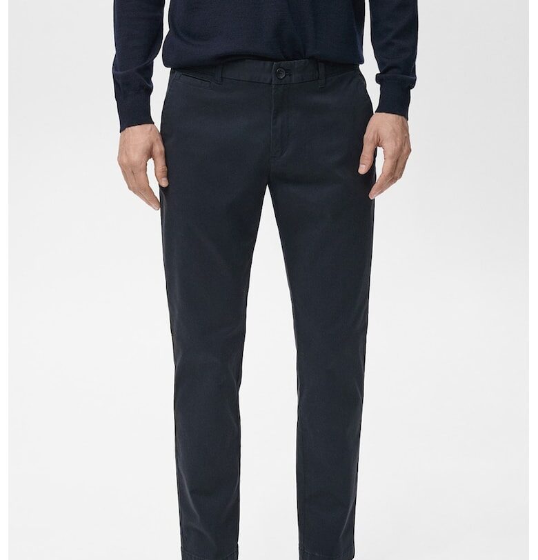 Стандартен панталон с памук Mango