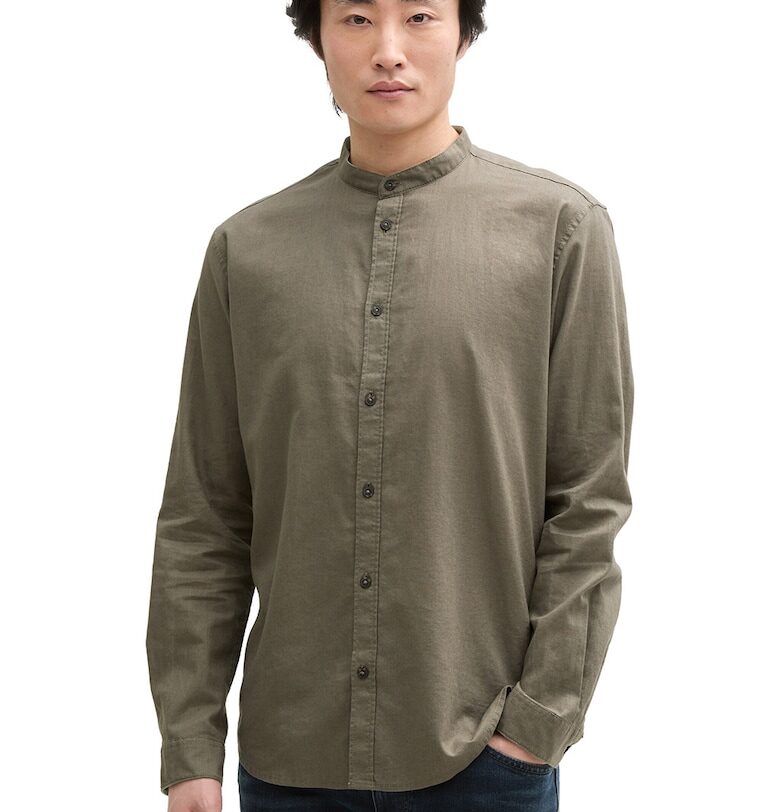 Стандартна риза с дълги ръкави Tom Tailor