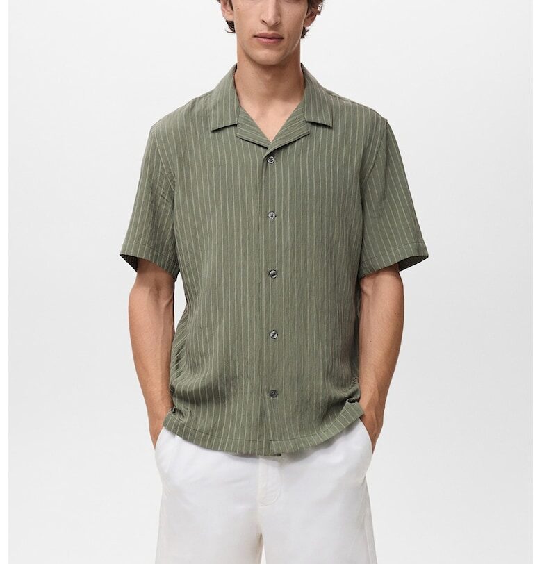 Стандартна риза с копчета Mango