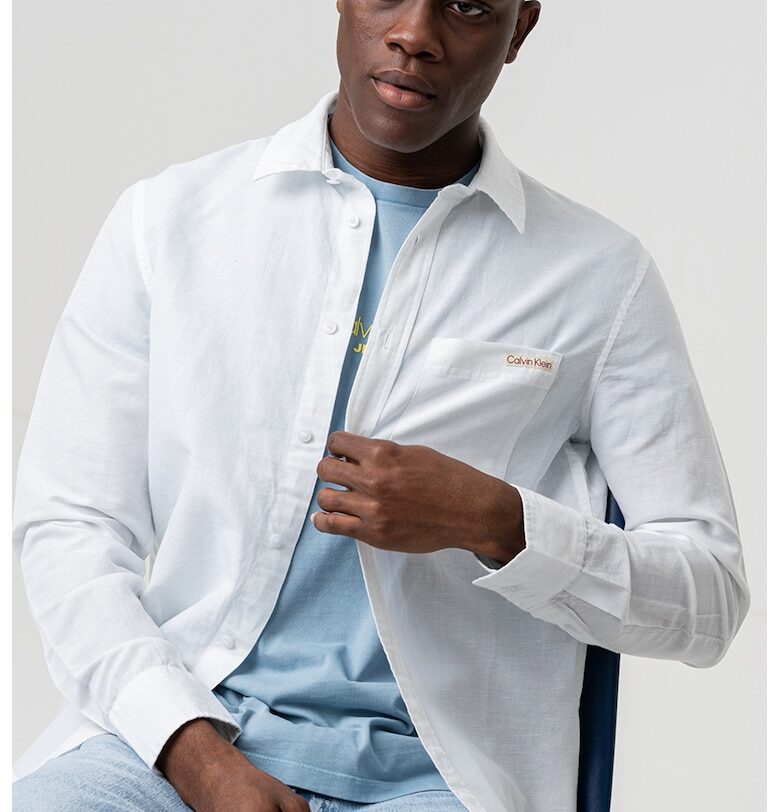 Стандартна риза с лого CALVIN KLEIN JEANS