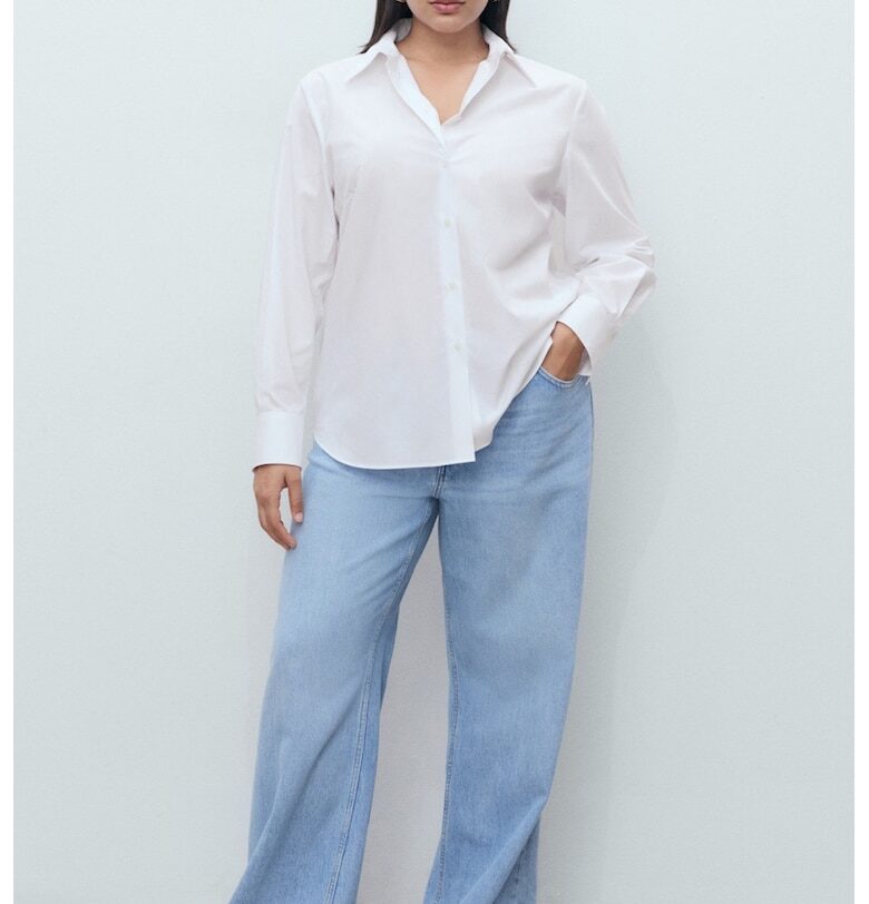 Стандартна риза с памук Mango