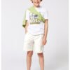 Стандартна тениска с графична шарка BOSS Kidswear