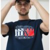 Стандартна тениска с графична шарка Tommy Jeans