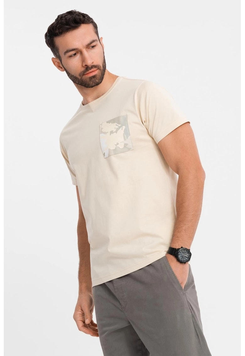 Стандартна тениска с джоб OMBRE