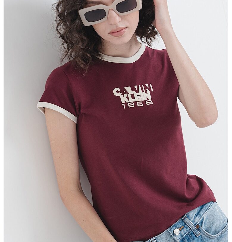 Стандартна тениска с лого CALVIN KLEIN JEANS