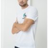 Стандартна тениска с лого на гърдите CALVIN KLEIN JEANS