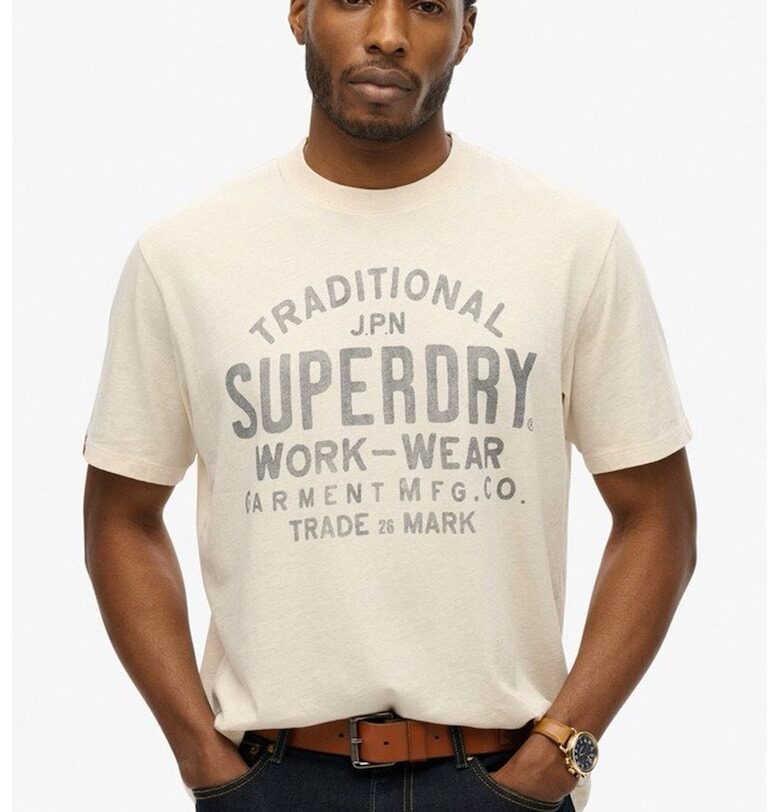 Стандартна тениска с надпис SUPERDRY