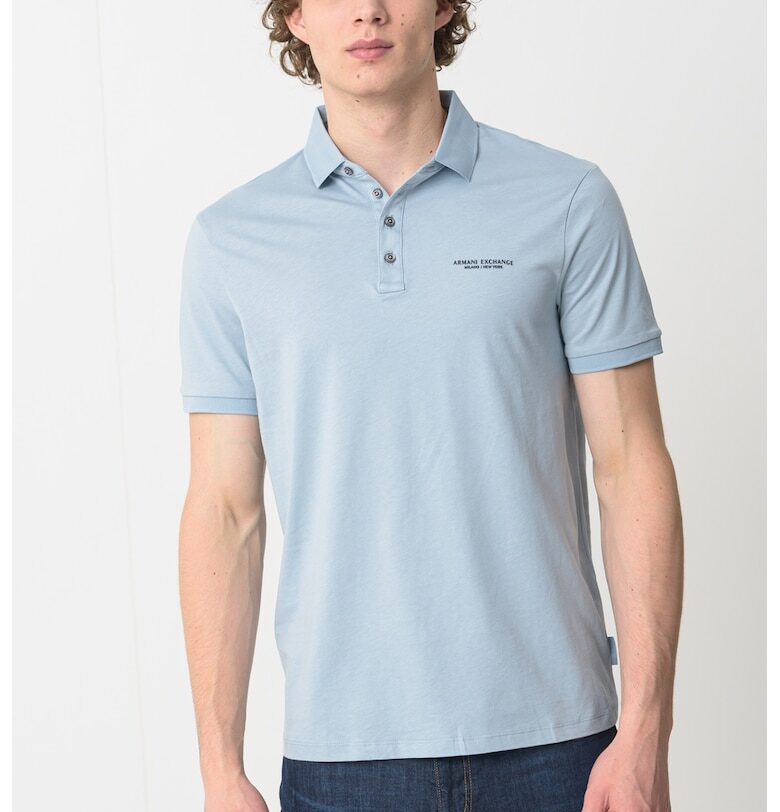 Стандартна тениска с яка ARMANI EXCHANGE