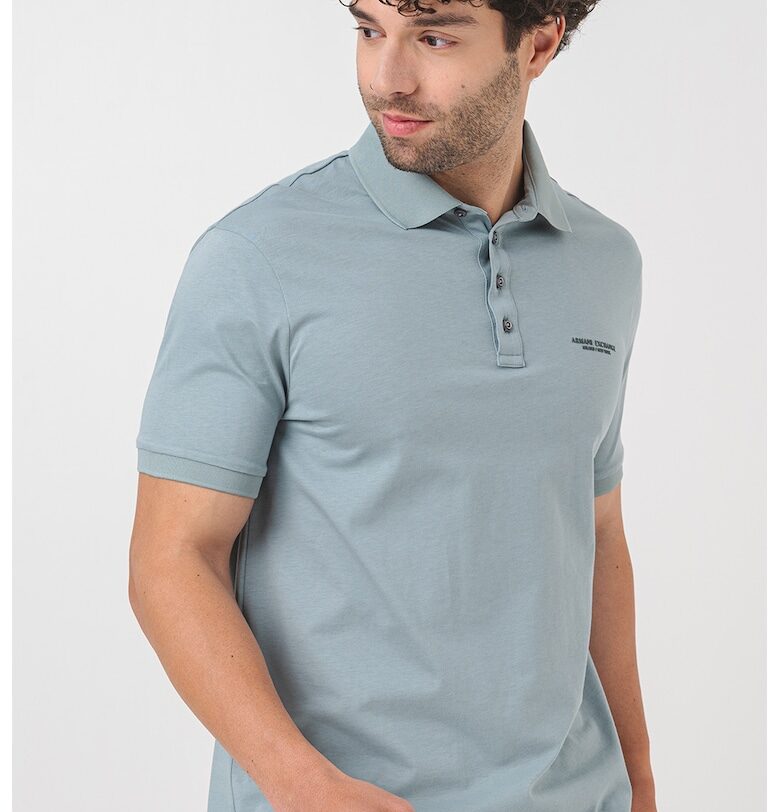 Стандартна тениска с яка ARMANI EXCHANGE