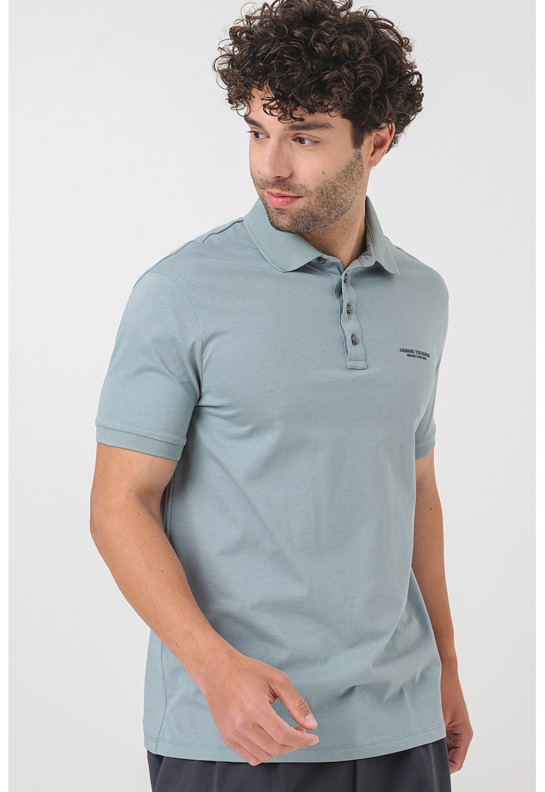 Стандартна тениска с яка ARMANI EXCHANGE