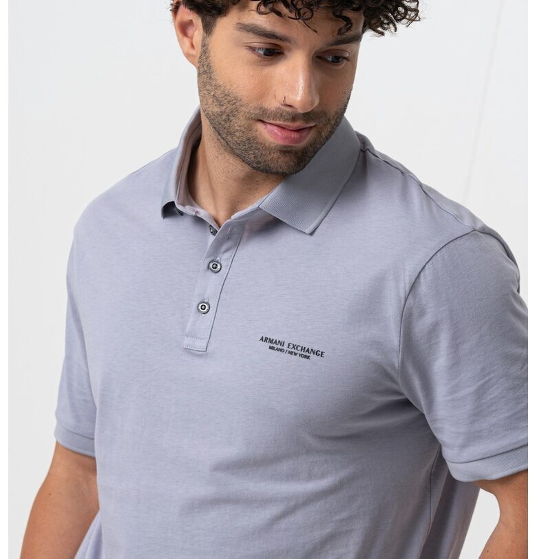 Стандартна тениска с яка ARMANI EXCHANGE