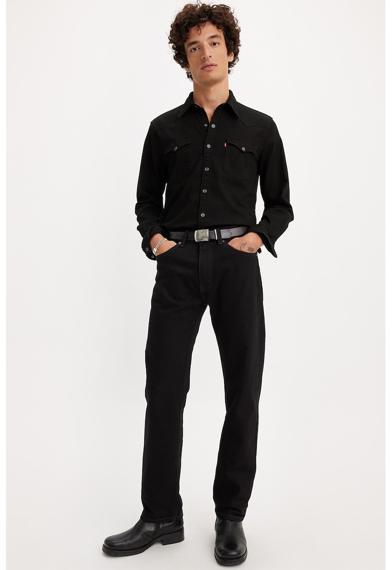 Стандартни дънки 505® със захабен ефект Levis