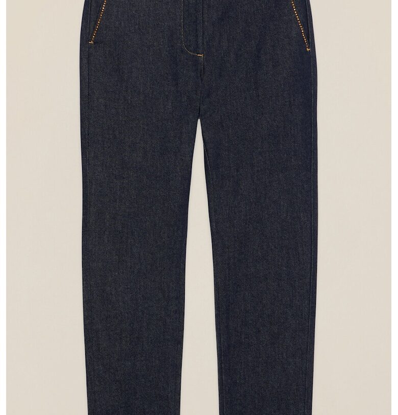 Стандартни дънки с контрастни шевове Oltre