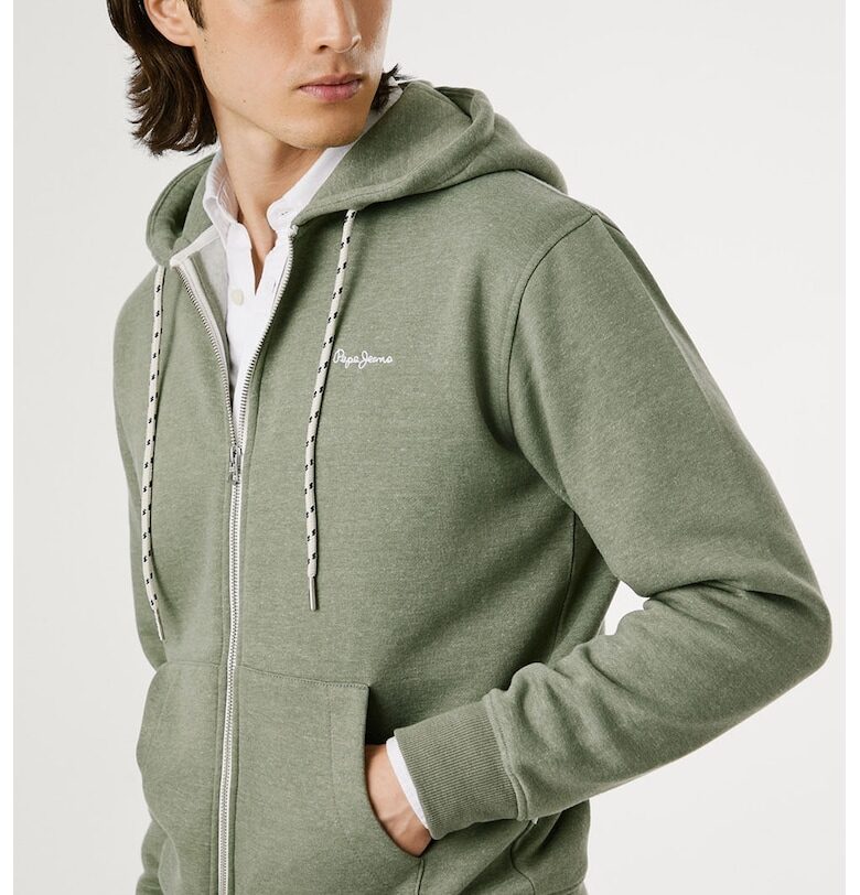 Стандартно худи с цип Pepe Jeans London