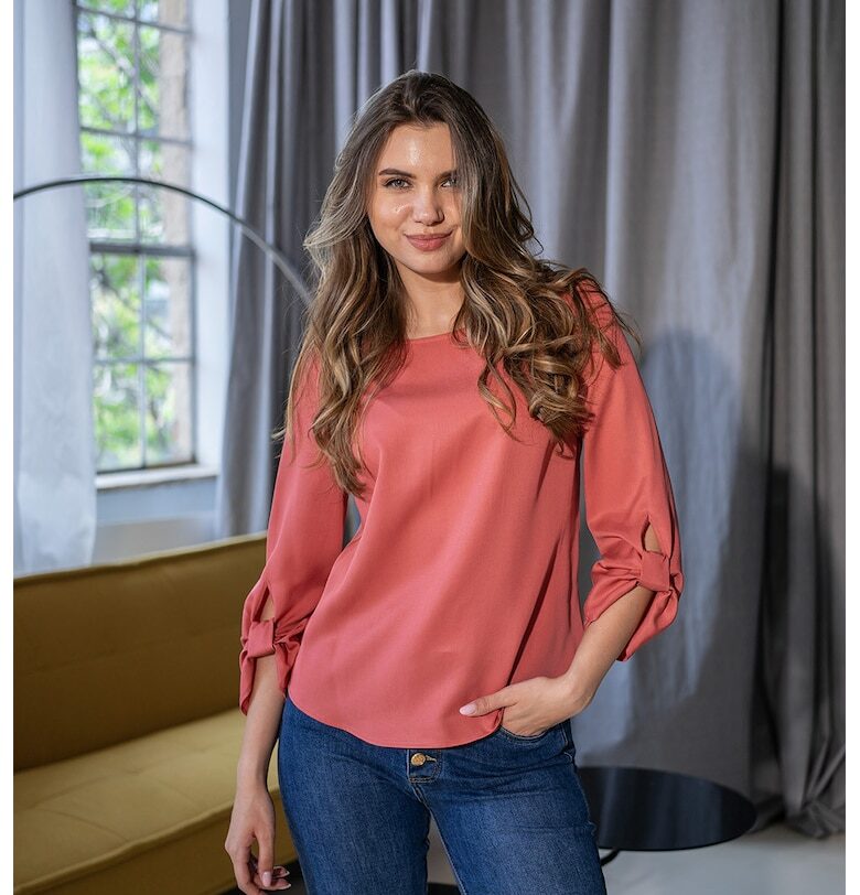 Стелеща се блуза Iuliana с лиосел Hermosa
