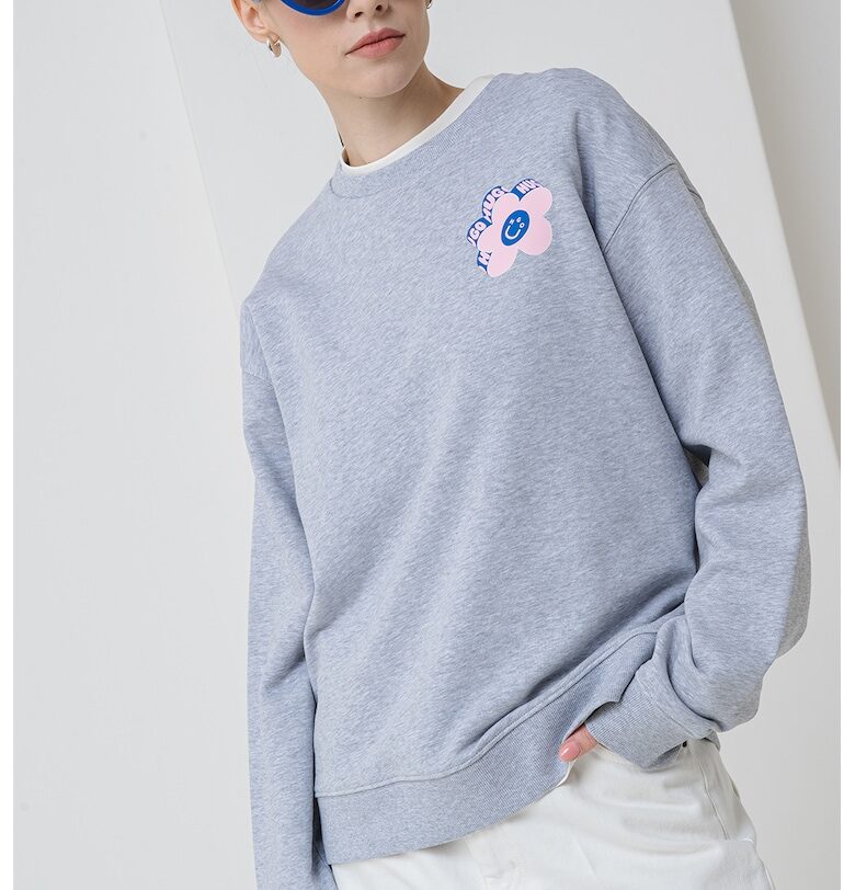 Суитчърт с паднали ръкави HUGO