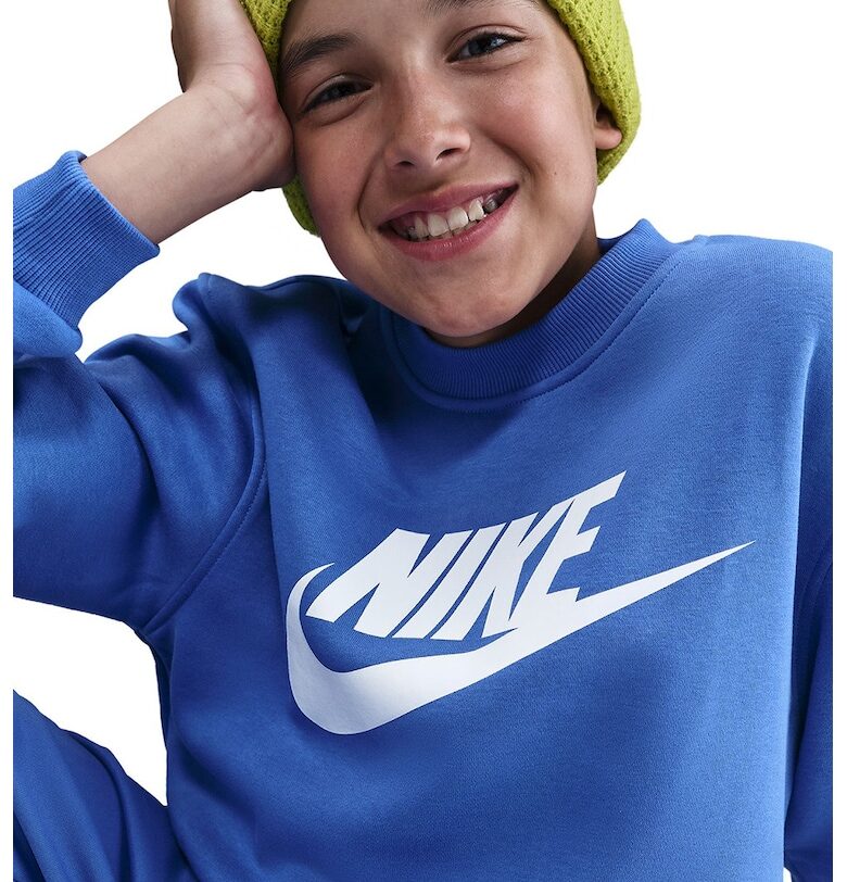 Суитшърт Club с памук с лого Nike