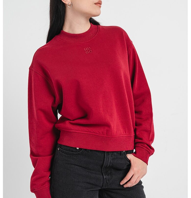 Суитшърт Daxandria с паднали ръкави HUGO