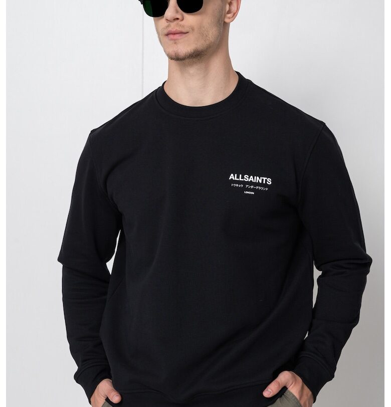 Суитшърт Underground от органичен памук AllSaints