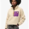 SUPERDRY - Суитшърт Vintage Retro с къс цип Superdry  Co