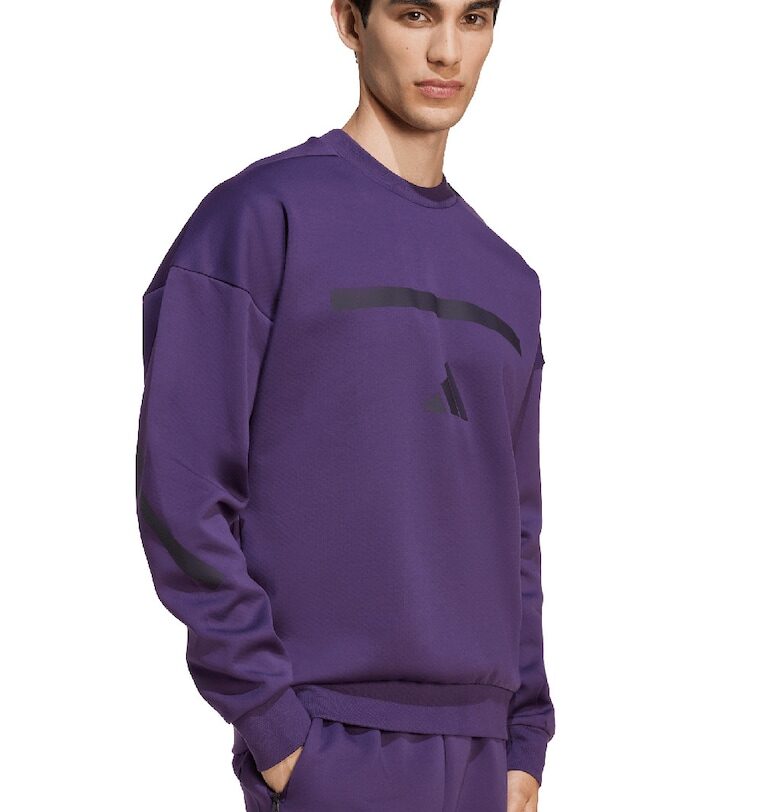 Суитшърт Z.N.E. с овално деколте и паднали ръкави adidas Sportswear