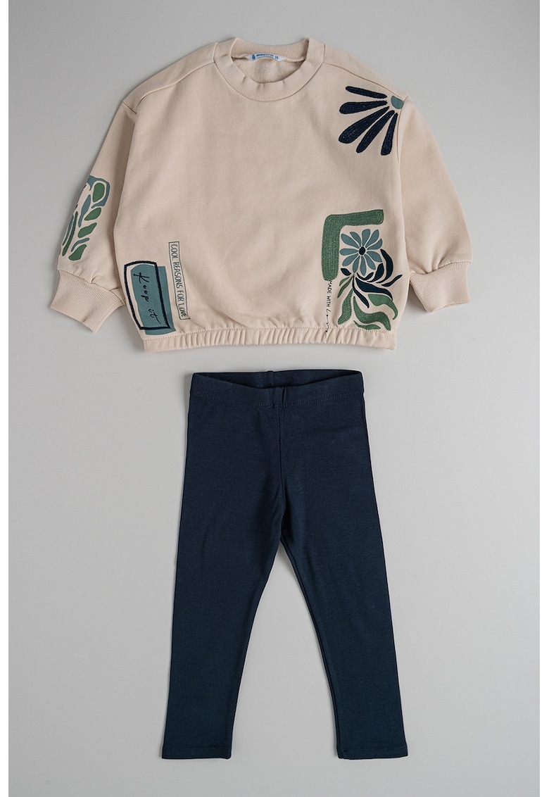 Суитшърт и флорален клин Mayoral