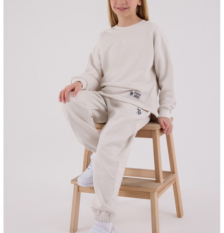 Суитшърт и панталон с лого - 2 части US Polo Assn