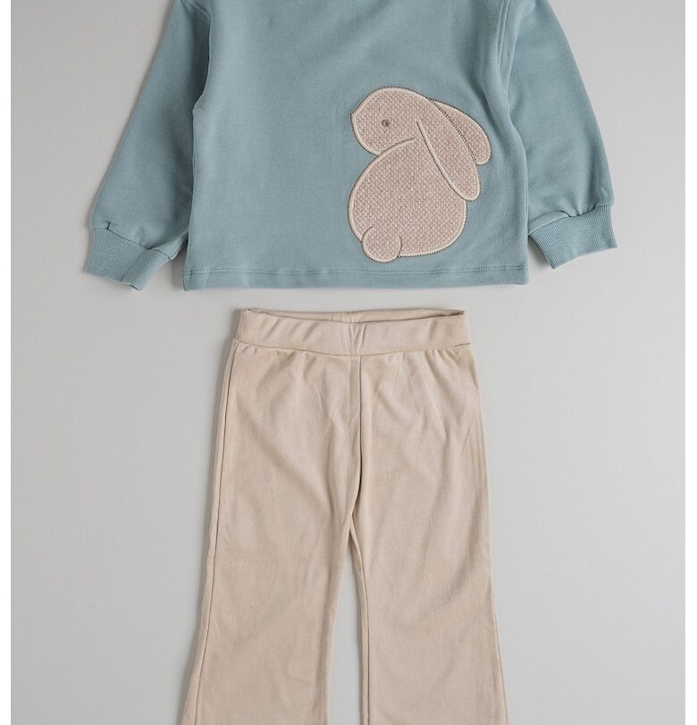 Суитшърт с бродерии и панталон - 2 части Mayoral