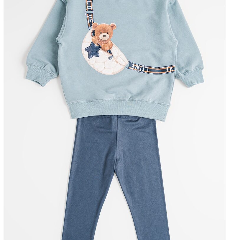 Суитшърт с фигурален принт и клин - 2 части Mayoral