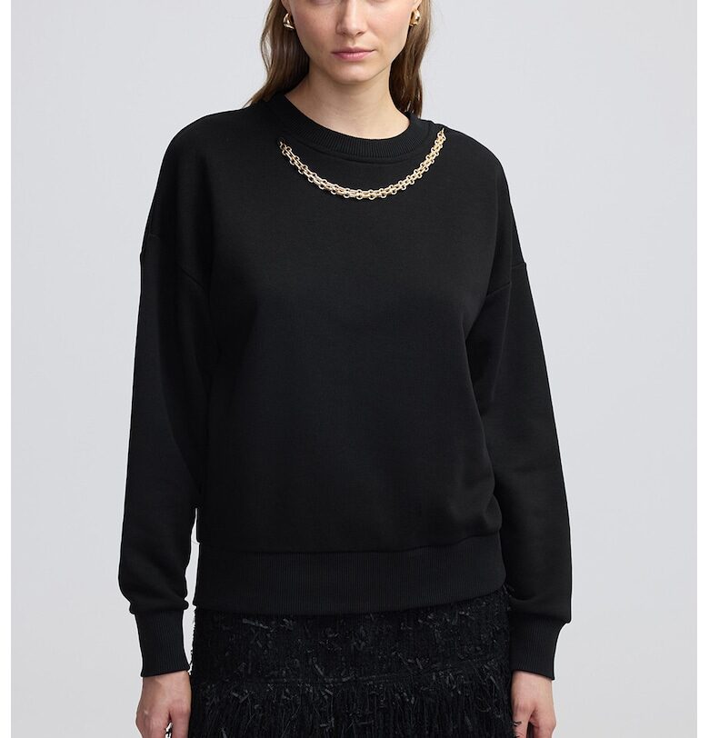 Суитшърт с декоративна верижка Ipekyol