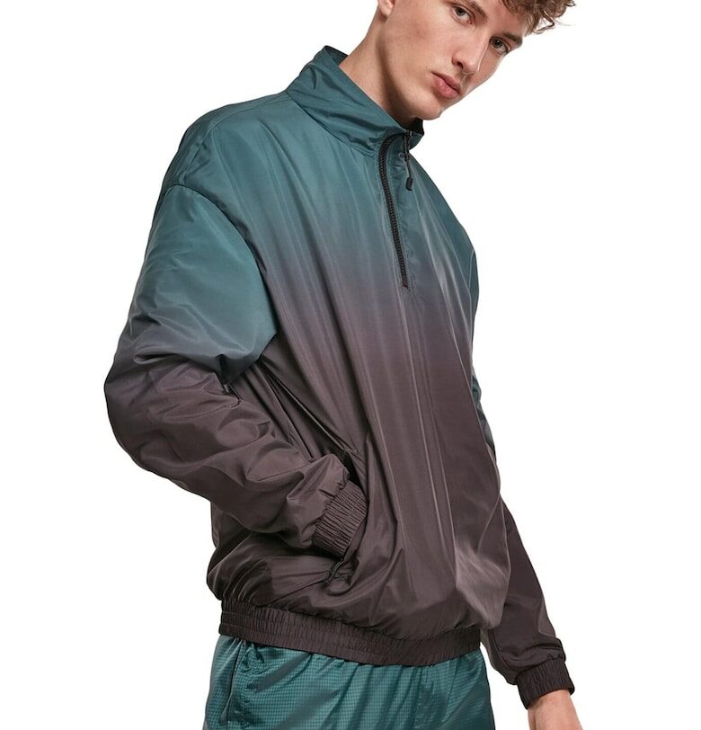 Суитшърт с къс цип на деколтето Urban Classics