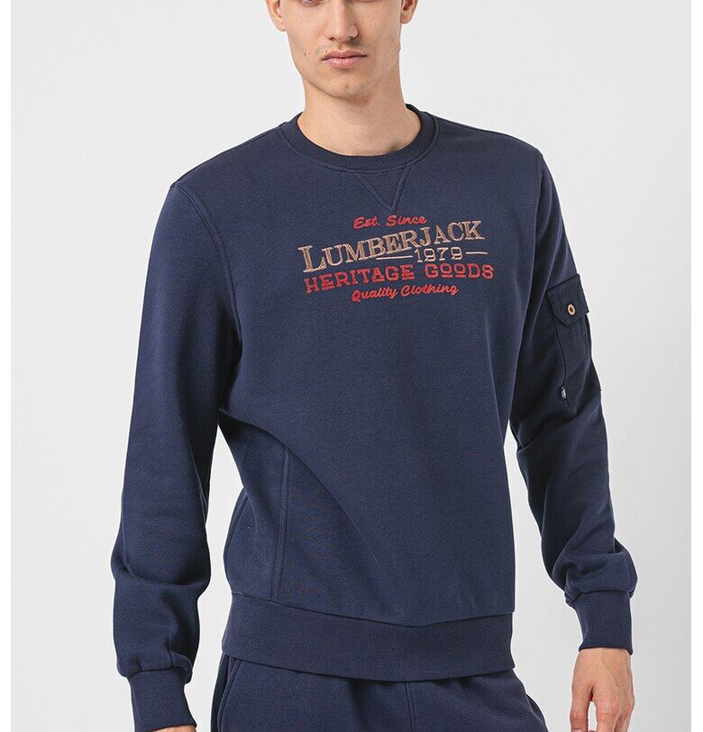 Суитшърт с лого Lumberjack