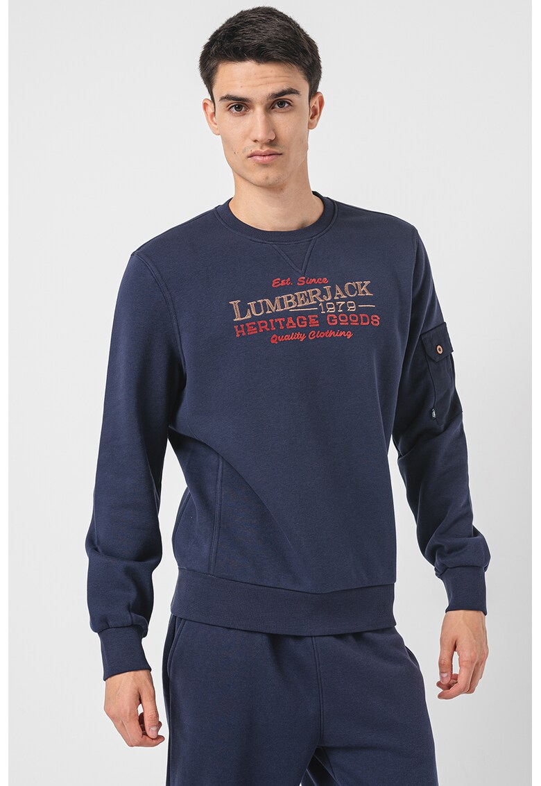 Суитшърт с лого Lumberjack