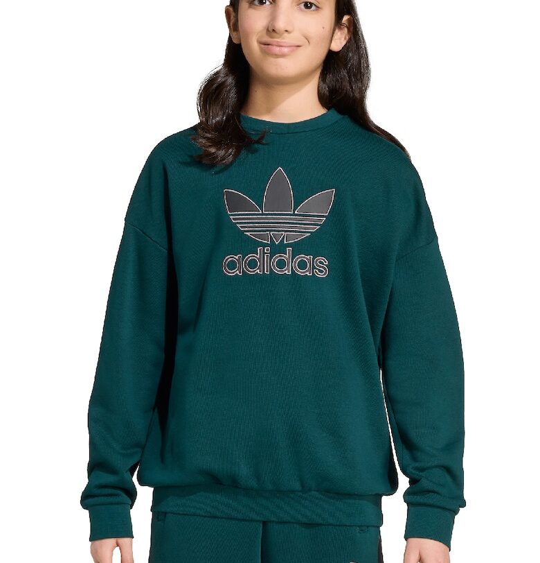 Суитшърт с лого Trefoil adidas Originals