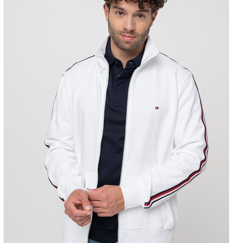 Суитшърт с лого и цип Tommy Hilfiger