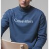 Суитшърт с овално деколте и лого CALVIN KLEIN